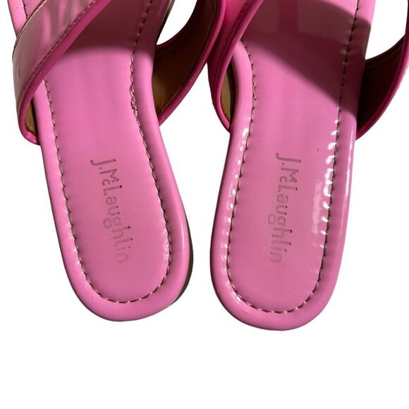 J. McLaughlin Shoes Pink Sandals - Size‎ 9 - Picture 6 of 9